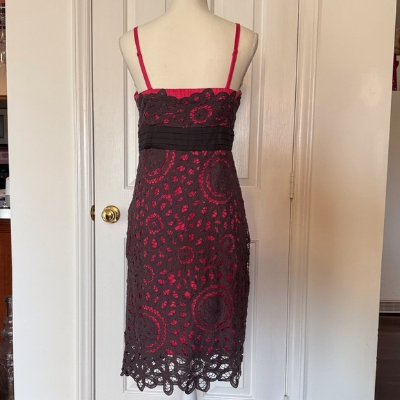 “FLOREAT” Anthropologie Battenburg Crochet Overlay Dress - Picture 8 of 12